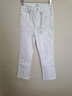 Pistola White Slim Straight Jeans for Women